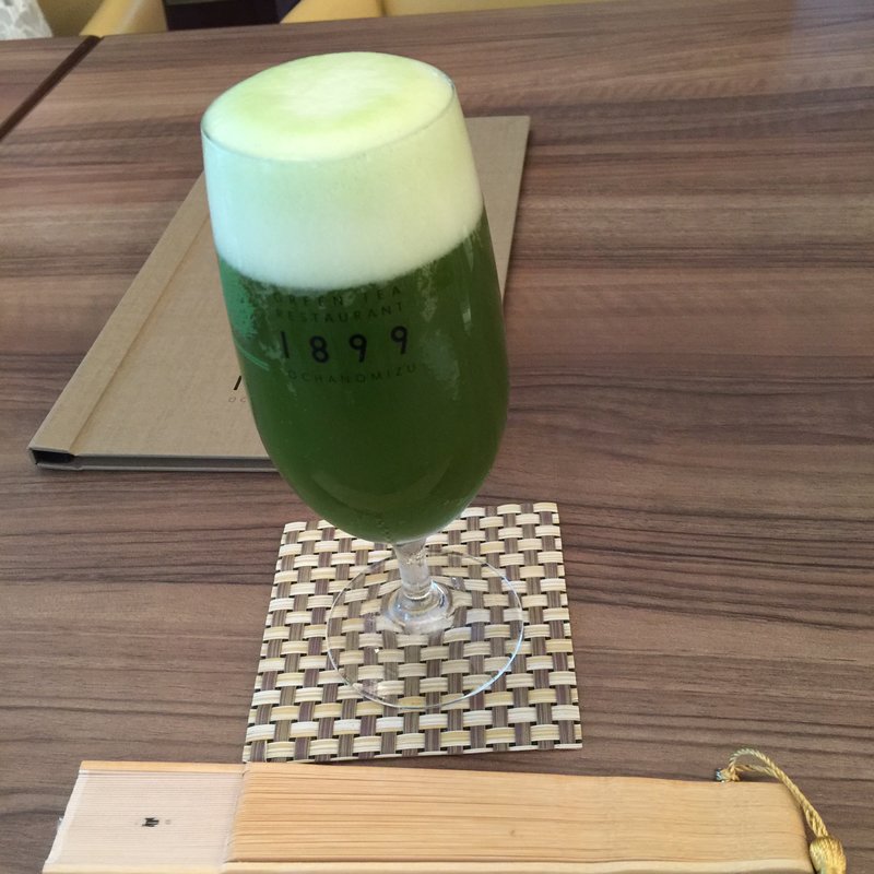 1899 抹茶ビール(GREEN TEA RESTAURANT 1899 OCHANOMIZU （グリーン ティー レストラン イチハチキュウキュウ）)