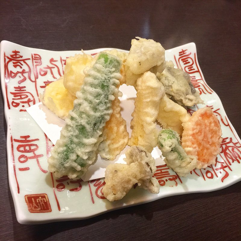 野菜の天麩羅(あつた蓬莱軒 本店)