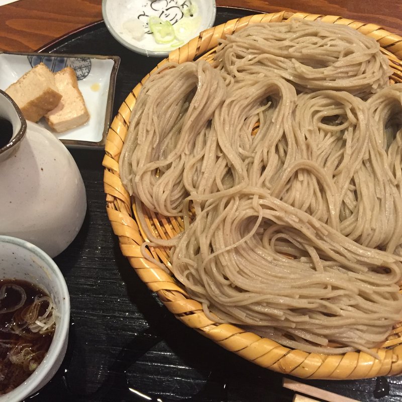 ざる蕎麦(そば味処 ぼっち)