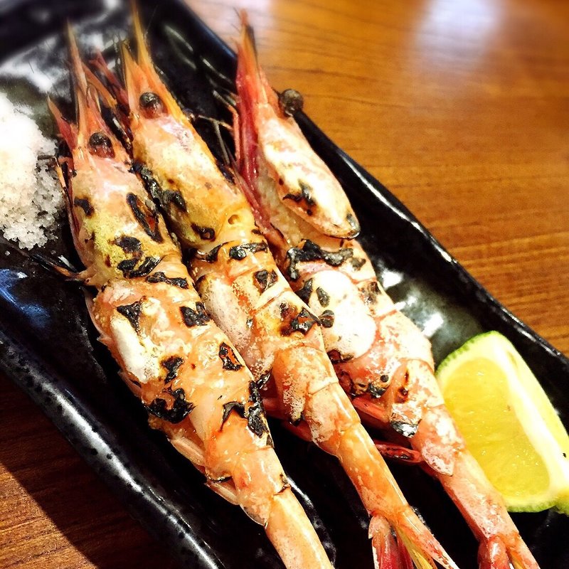 甘海老 炙り焼き(櫛羅 （くじら）)