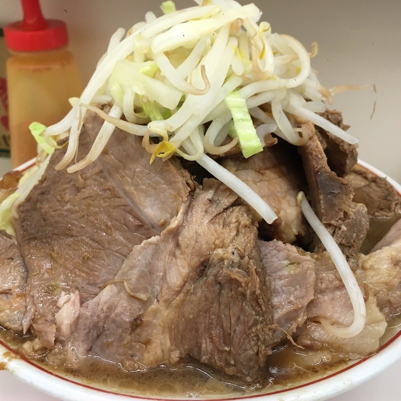 豚Ｗらーめん３００ｇ(ラーメン荘 歴史を刻め 新栄店)