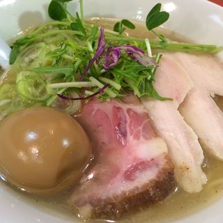 鶏のこく塩ラーメン(がふうあん )