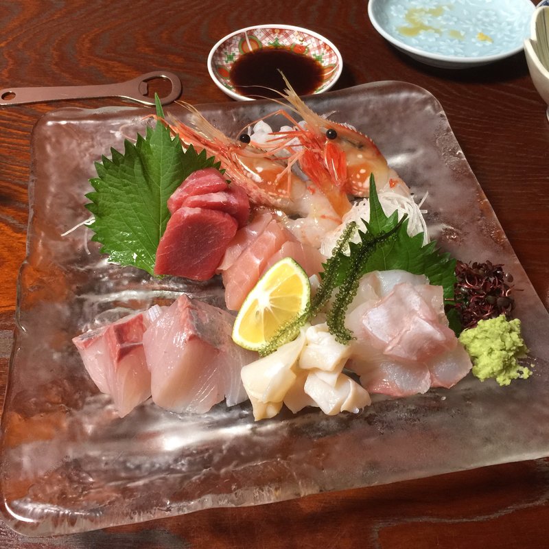 刺身盛り合わせ(福喜寿司鶴来店)