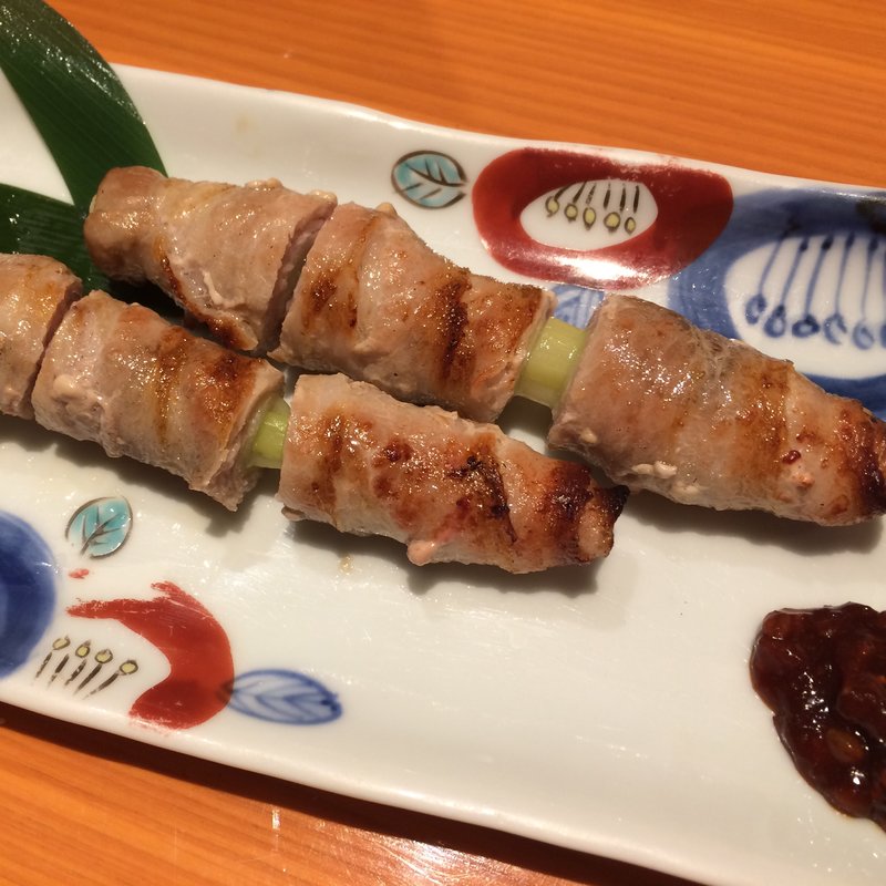 《江戸前》売切り御免 千住葱の豚肉巻き(おねぎや 新宿本店)