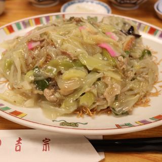 長崎皿うどん 細麺 並盛(銀座吉宗)