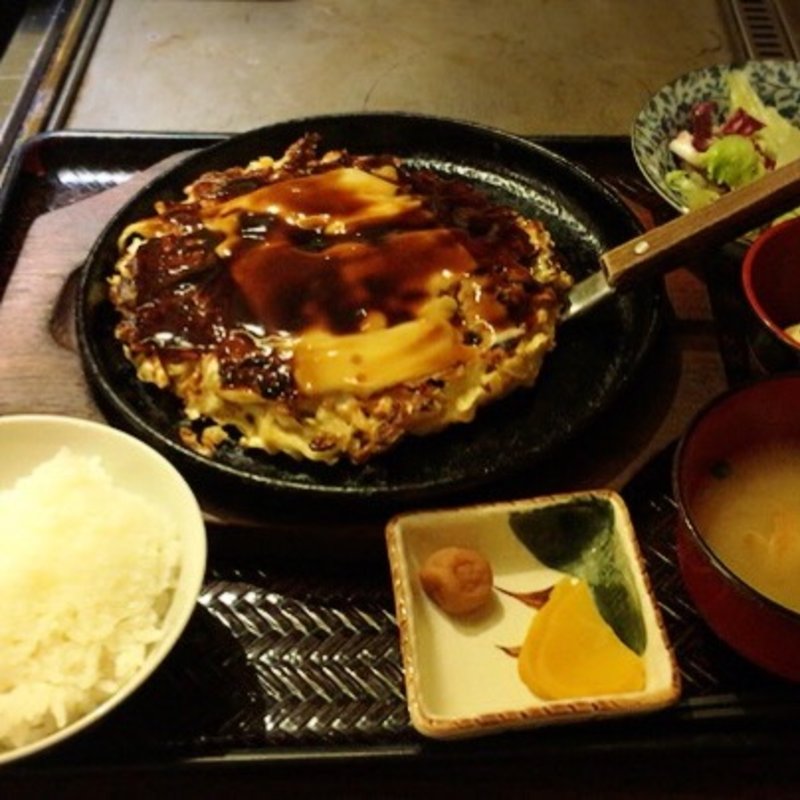 豚玉チーズ定食(蛸のつぼ 本町店 )