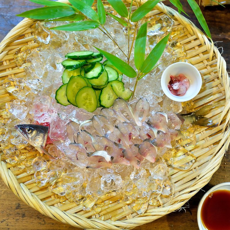 鮎のせごし(田吾作 )