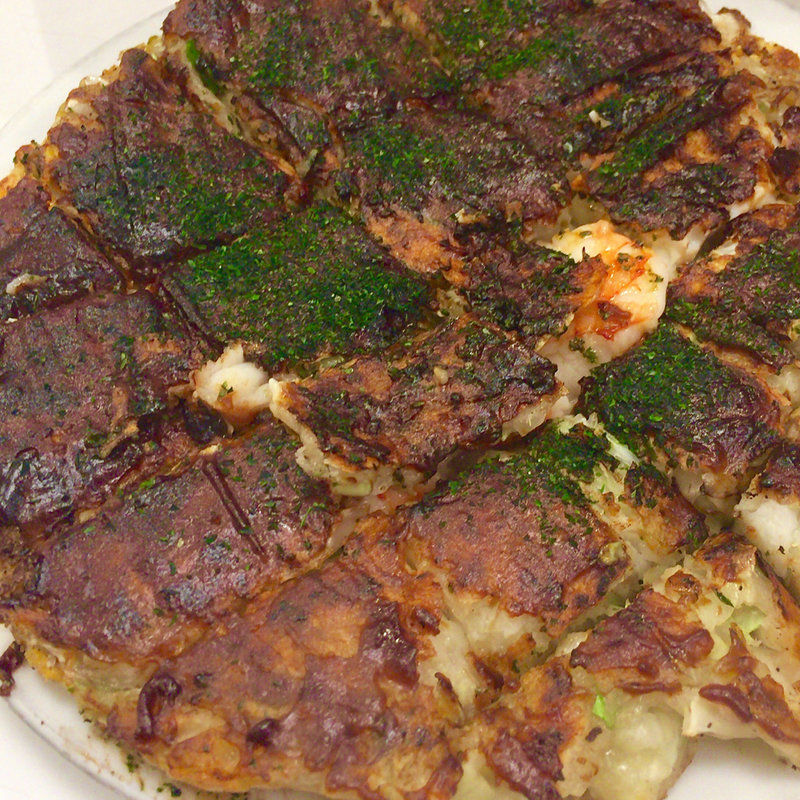 大エビ玉(お好み焼 ふきや 博多店)