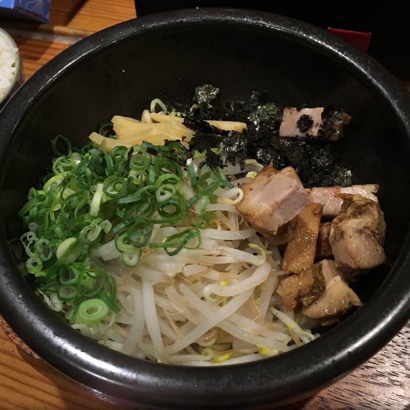 石焼塩まぜそば(まぜそばさくら )