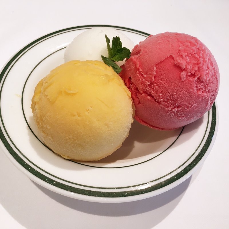 シャーベット(ウルフギャング・ステーキハウス by ウルフギャング・ズウィナー 福岡店)