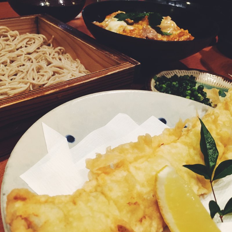 板そば（2～3人前）(そば処 武蔵 小郡店)