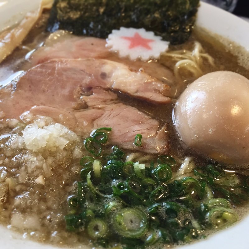 煮干しらーめん(まぐちゃんラーメン )
