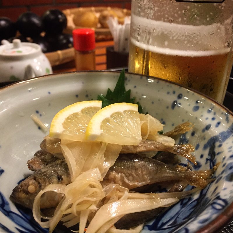 小アジの南蛮漬け(きうち)