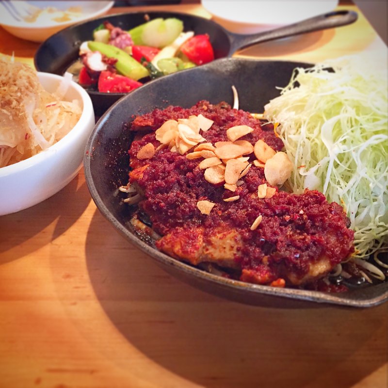 赤辛トンテキ200g(東京トンテキ 渋谷店)