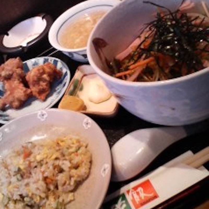 冷麺セット(シャポン)