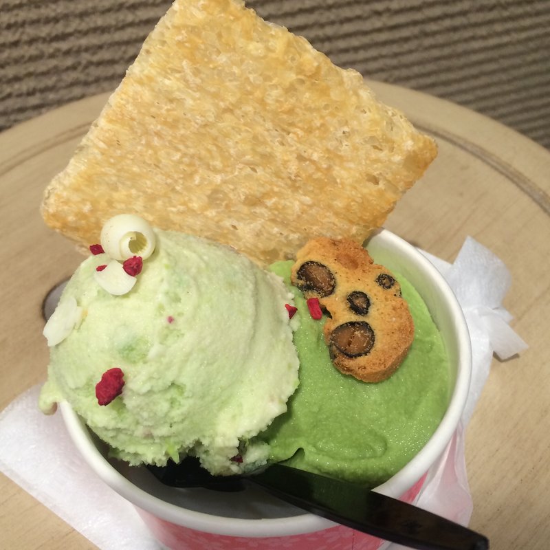 ジェラート2種盛り(ジェラテリア TIE-AN)