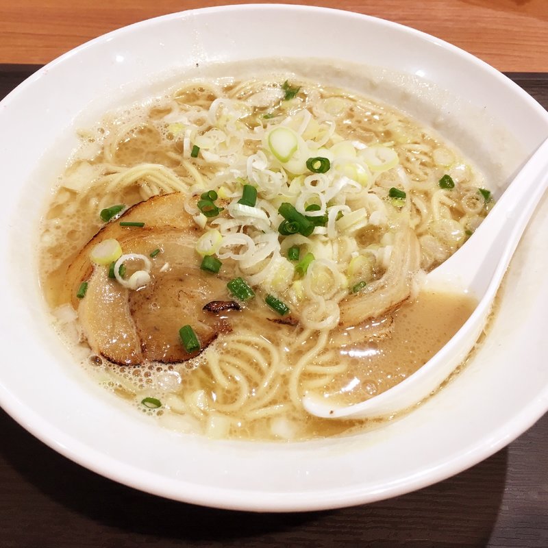 魚介とんこつラーメン(ラーメン海鳴 木の葉モール橋本店)