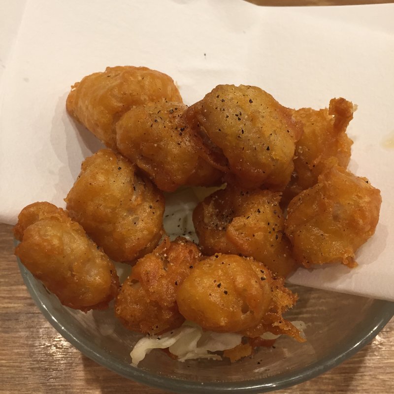 マルチョウの唐揚げ(中村屋 本店)