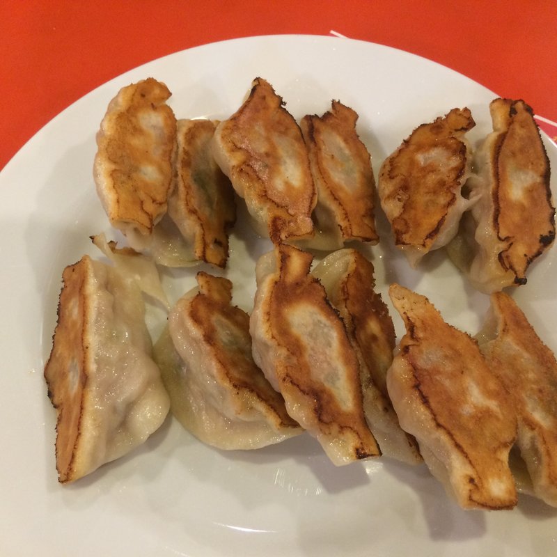 焼き餃子(元祖 ぎょうざ苑 神戸南京町・中華街店)