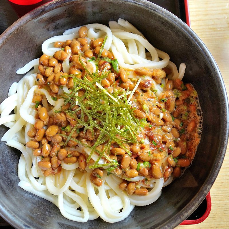 なっとううどん(うどん家 米)