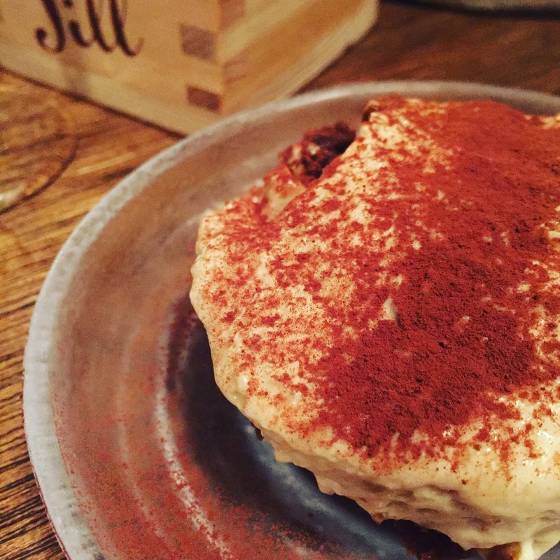 栗のティラミス(大衆ビストロジル)