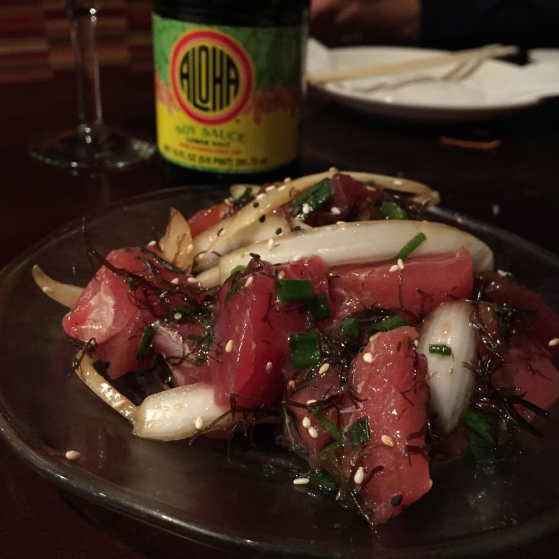 Ahi poke(Side Street Inn)