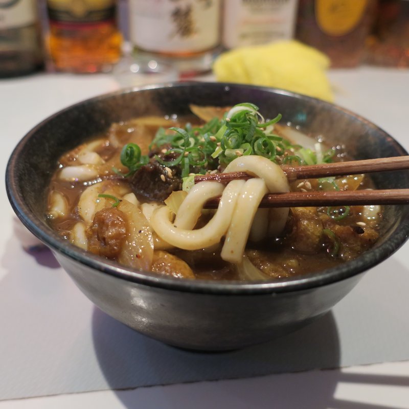 カレーうどん(深夜食堂　あそびバー )