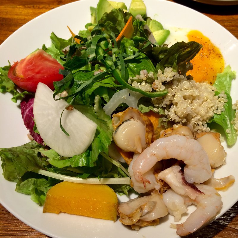 魚介のマリネサラダランチ(ラシーヌ ミートボールアンドローカル テーブル)