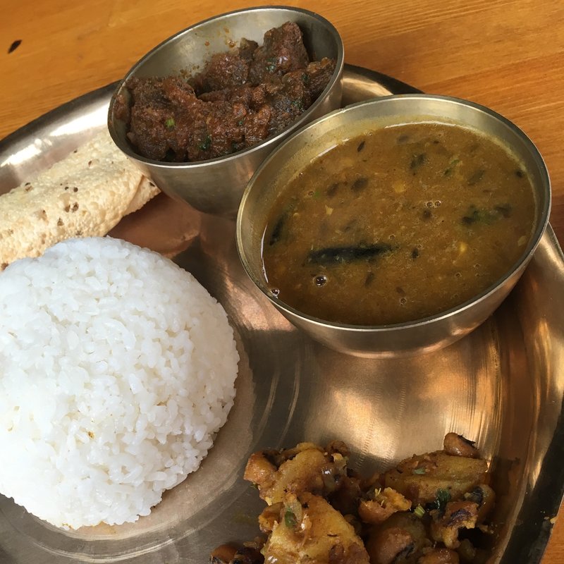 ダルバートセット(Sakura Nepali restaurant さくら)