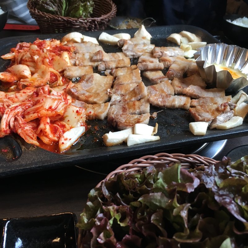 サムギョプサルランチ(サムギョプサル専門店　豚屋地 （デヤジ）)