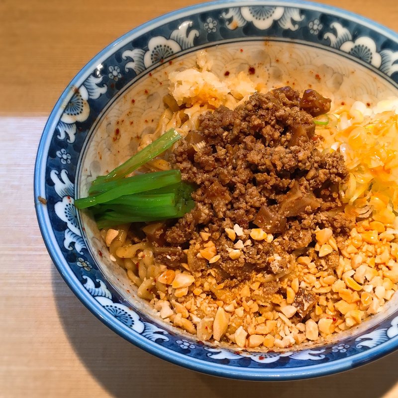 5号 汁なし担々麺(ラーメン雷鳥 （サンダーバード）)