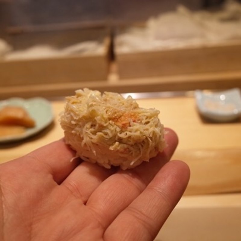 蟹の握り(鮨 なかがわ )