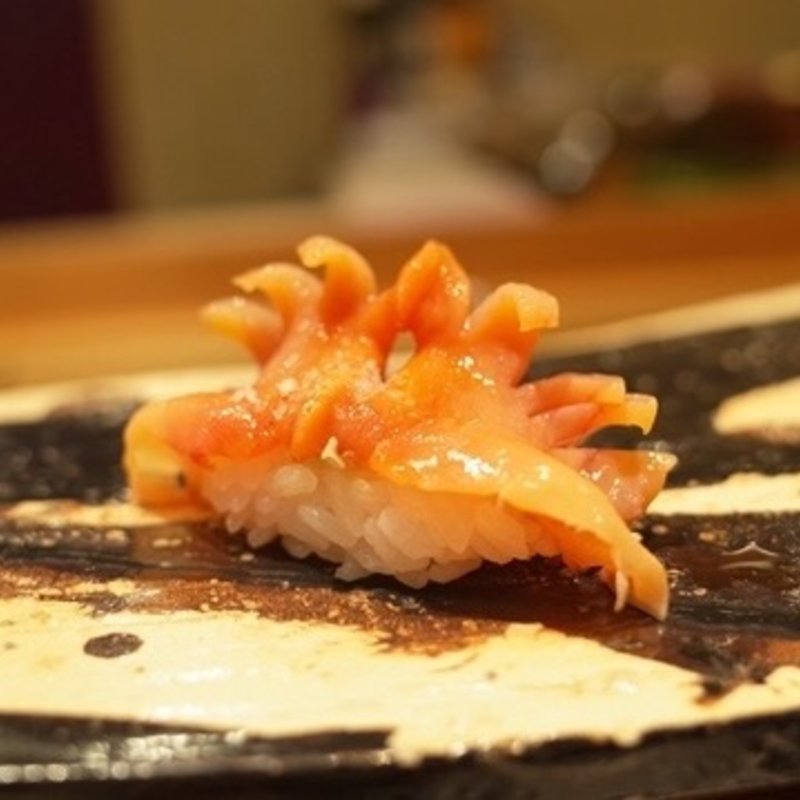 赤貝の握り(鮨臥龍)