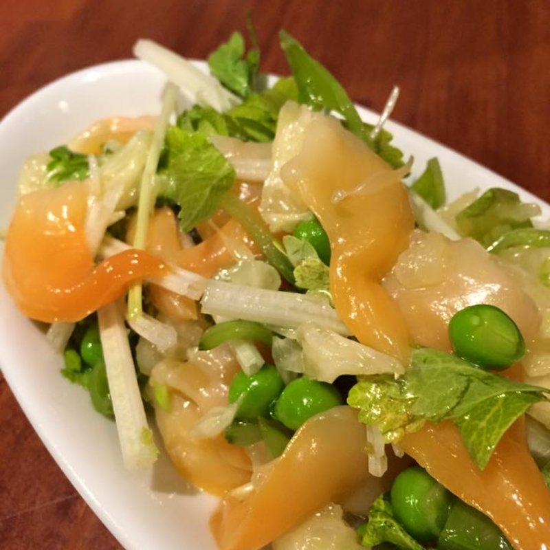 青柳と高知県産文旦のセビーチェ(ワインビストロ Dai)