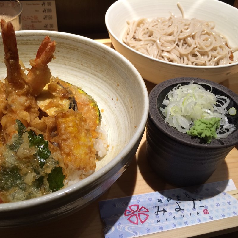 並天丼セット(蕎麦きり みよた)
