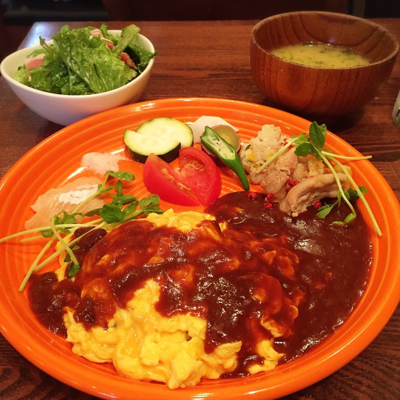 オムランチプレート(CAFE LANDSCAPE)