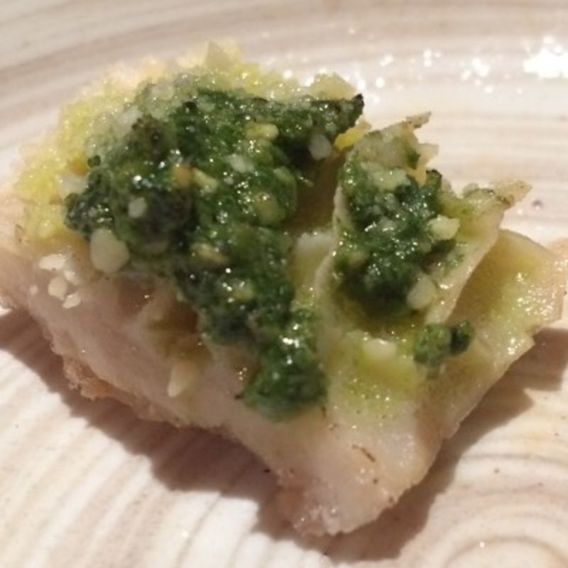 ハチノスジェノベーゼ(炭火焼あもん （スミビヤキアモン）)