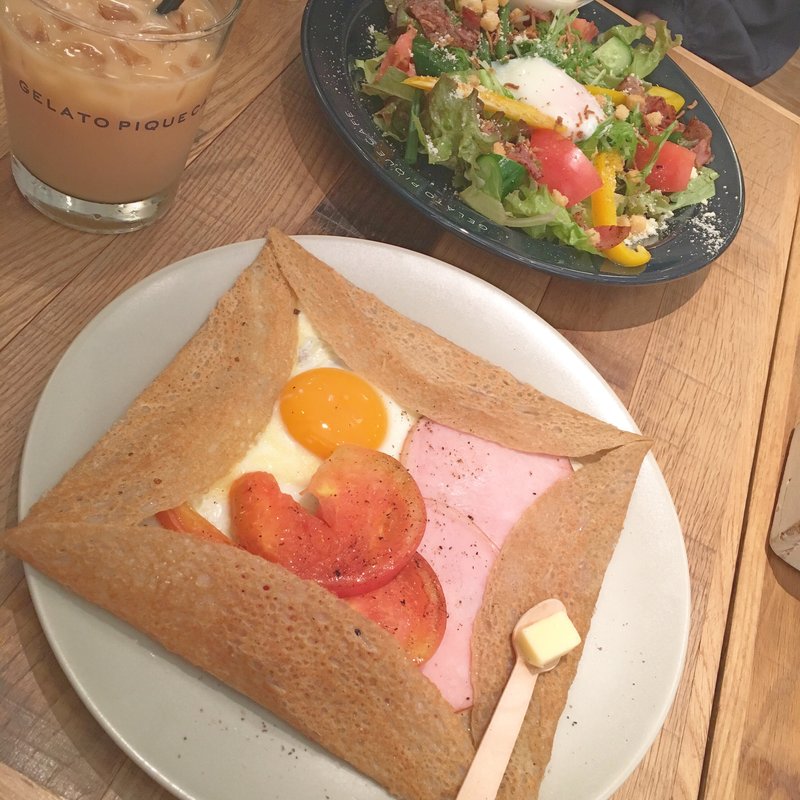 ガレット(GELATO PIQUE CAFE)