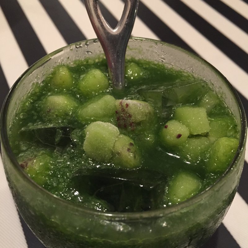 コマツナとキウイのスムージーソーダ(ゴッチーズビーフ テレビ塔前 （Gottie's BEEF）)