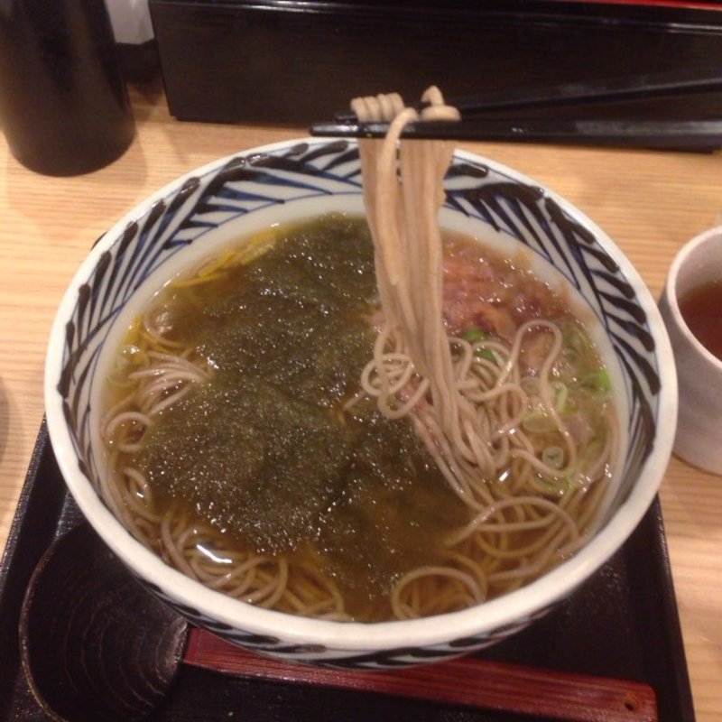 昆布そば(おらが蕎麦 名古屋ユニモール店)