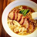 チャーシューワンタン麺(らーめん穀雨)