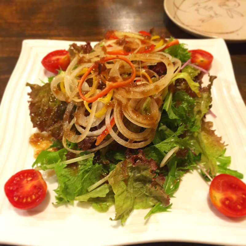 野菜いっぱいサラダ(嵐坊 （ランボウ）)