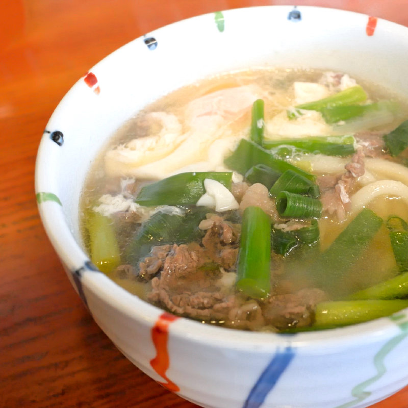 肉うどん(手打うどん 龍 )