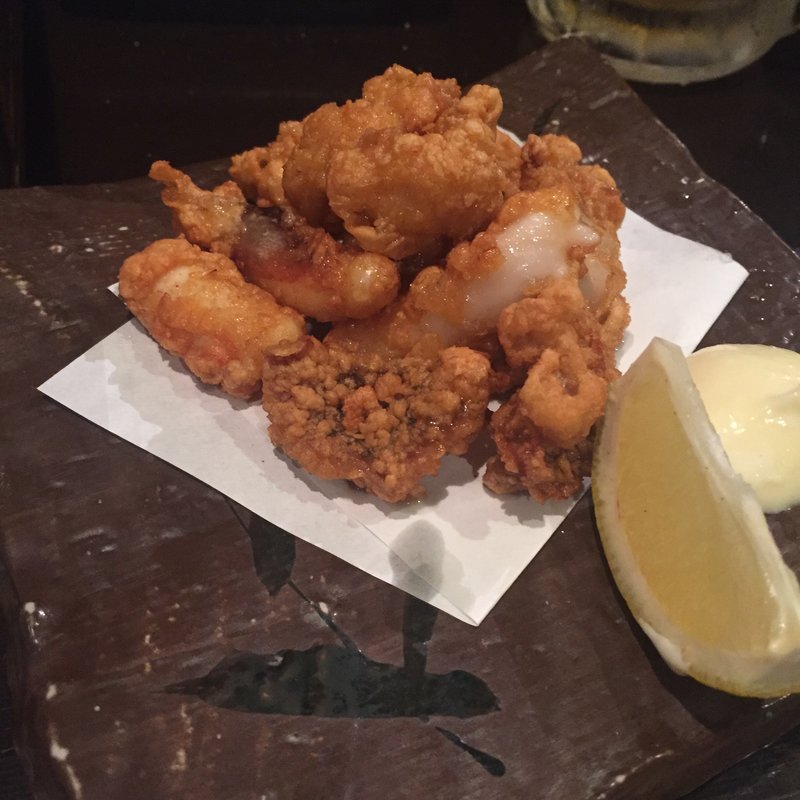 タコの唐揚げ(虎ノ門 海鮮居酒屋 さくらさく)