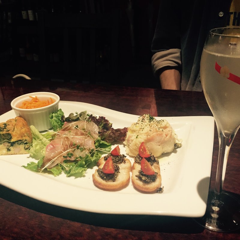 前菜盛り合わせ(Bistro ichi)