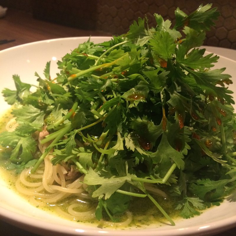 パクチーパスタ(EBISU KITCHEN by KU （クウ）)