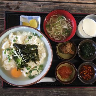 ぶっかけゆし豆腐定食(とうふの比嘉)
