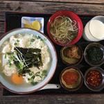 ぶっかけゆし豆腐定食
