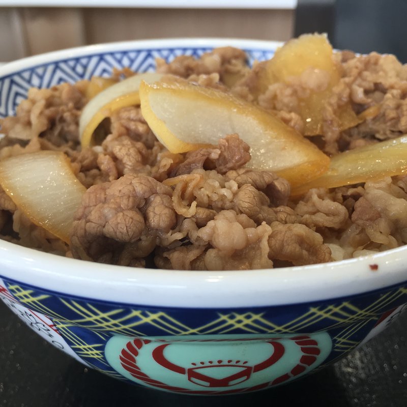 牛丼 ねぎだく つゆだく(吉野家 谷和原インター店 )