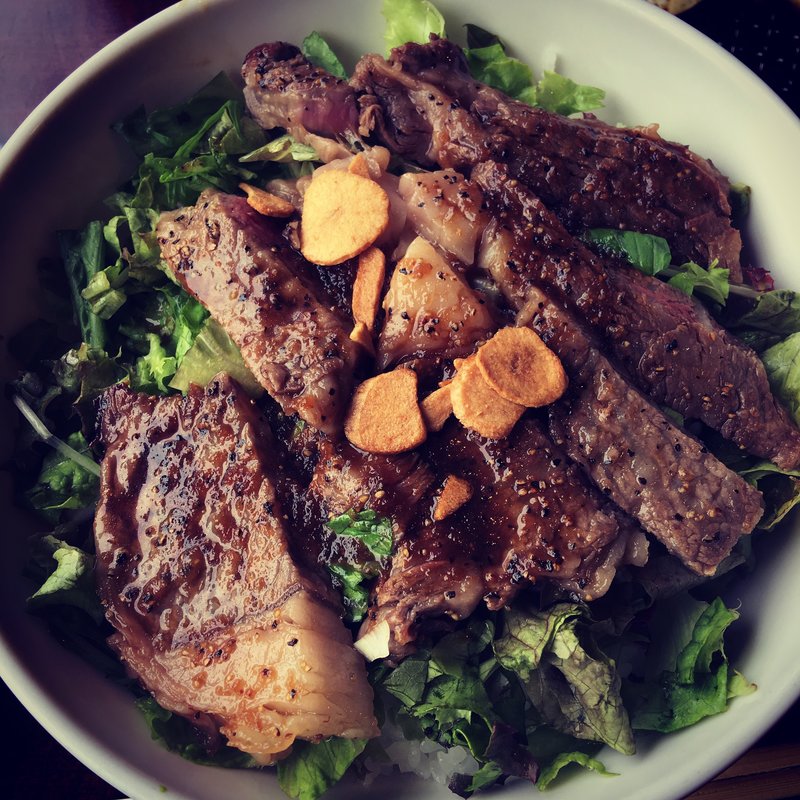 ふくしま煌牛ステーキ丼(牛豊 朝日店)